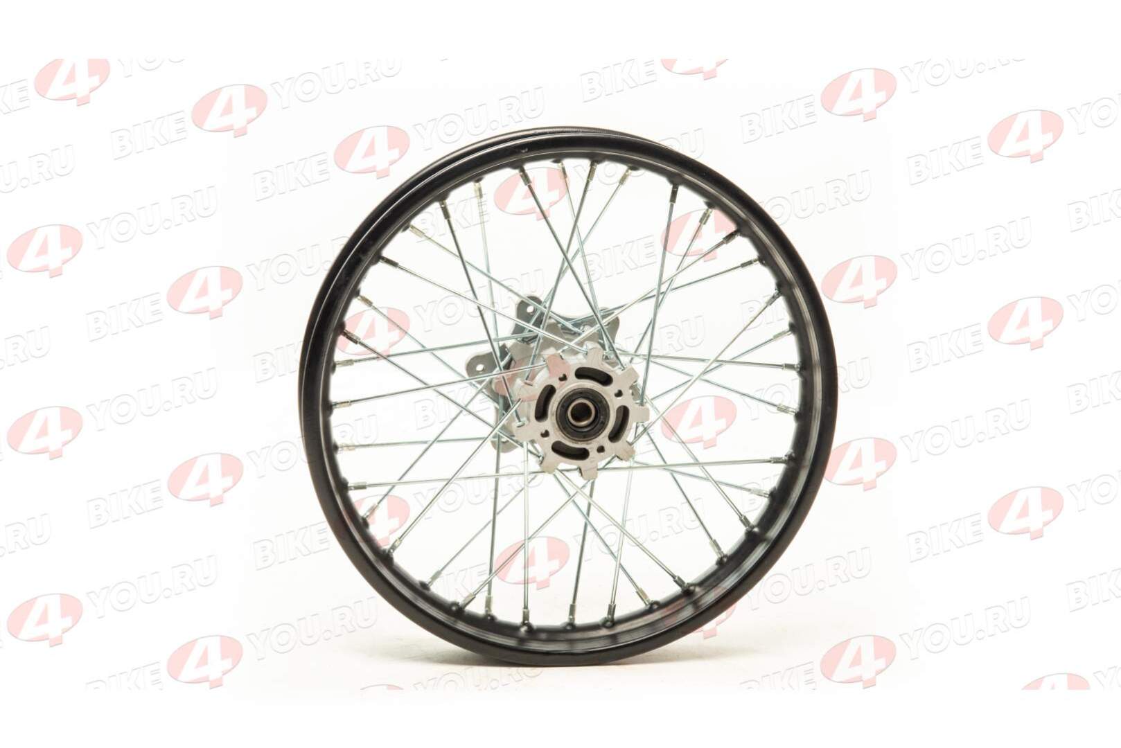 Обод задний 16" (1,85-R16 d=15mm) сталь (п/звезду 6х85х68, п/диск 4х64х50)