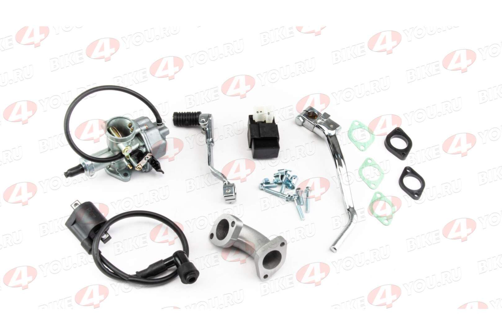 Двигатель 125см3 153FMI YX S97 (52.4x57) механика, 4ск., без стартера