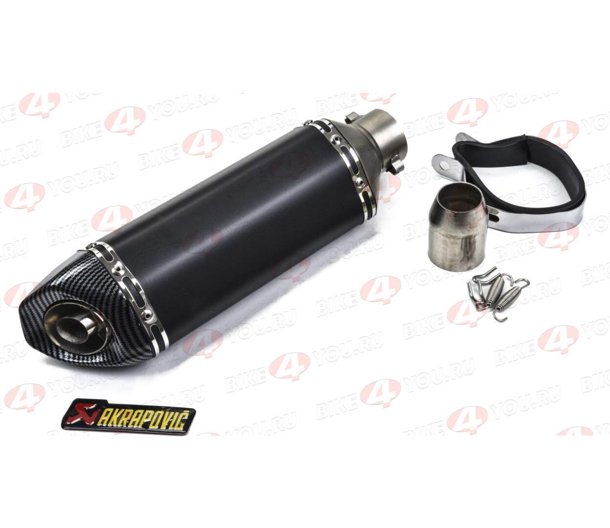 Глушитель AKRAPOVIC №15 черный
