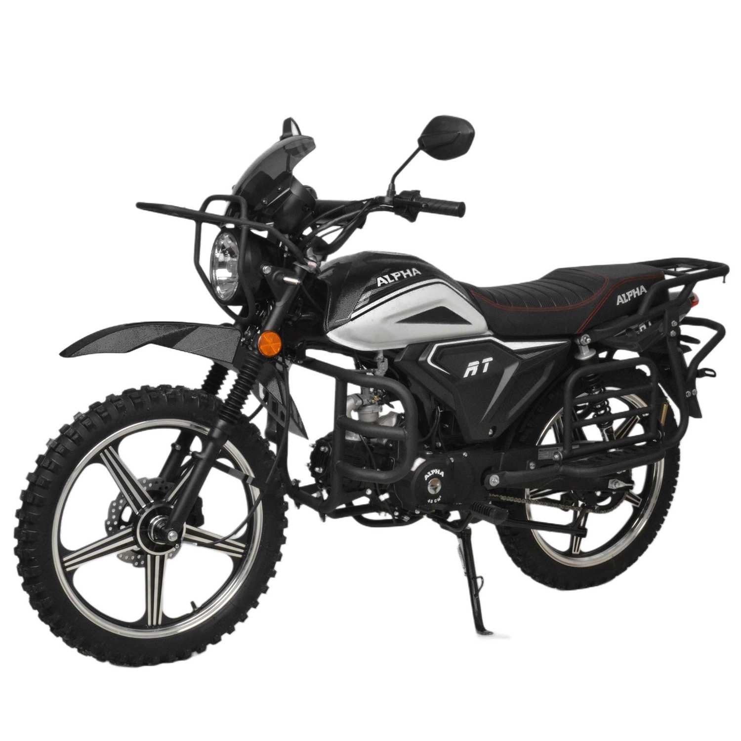 Мопед Motoland Альфа RT Forester 11 (LM48-B)  черный (A)