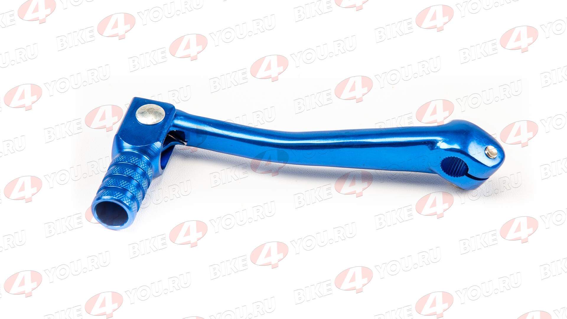 Педаль п/п складная HX-118 CNC синяя