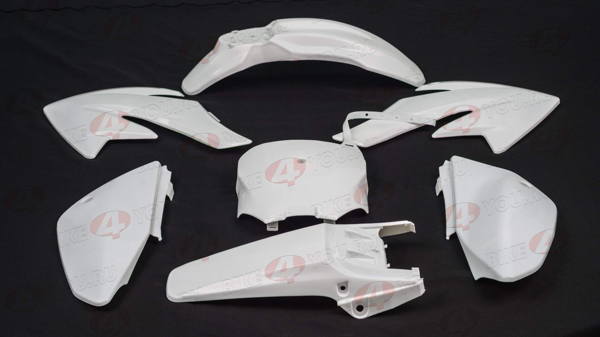 Пластик (полный компл.) №4 125сс (Kayo тип) OLD белый