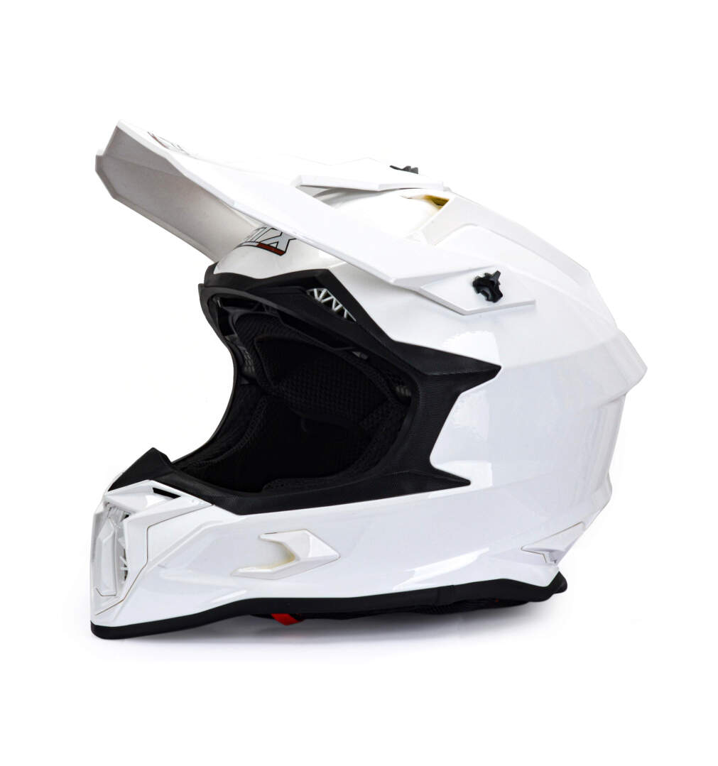 Шлем мото кроссовый GTX 635 №1 (M) WHITE