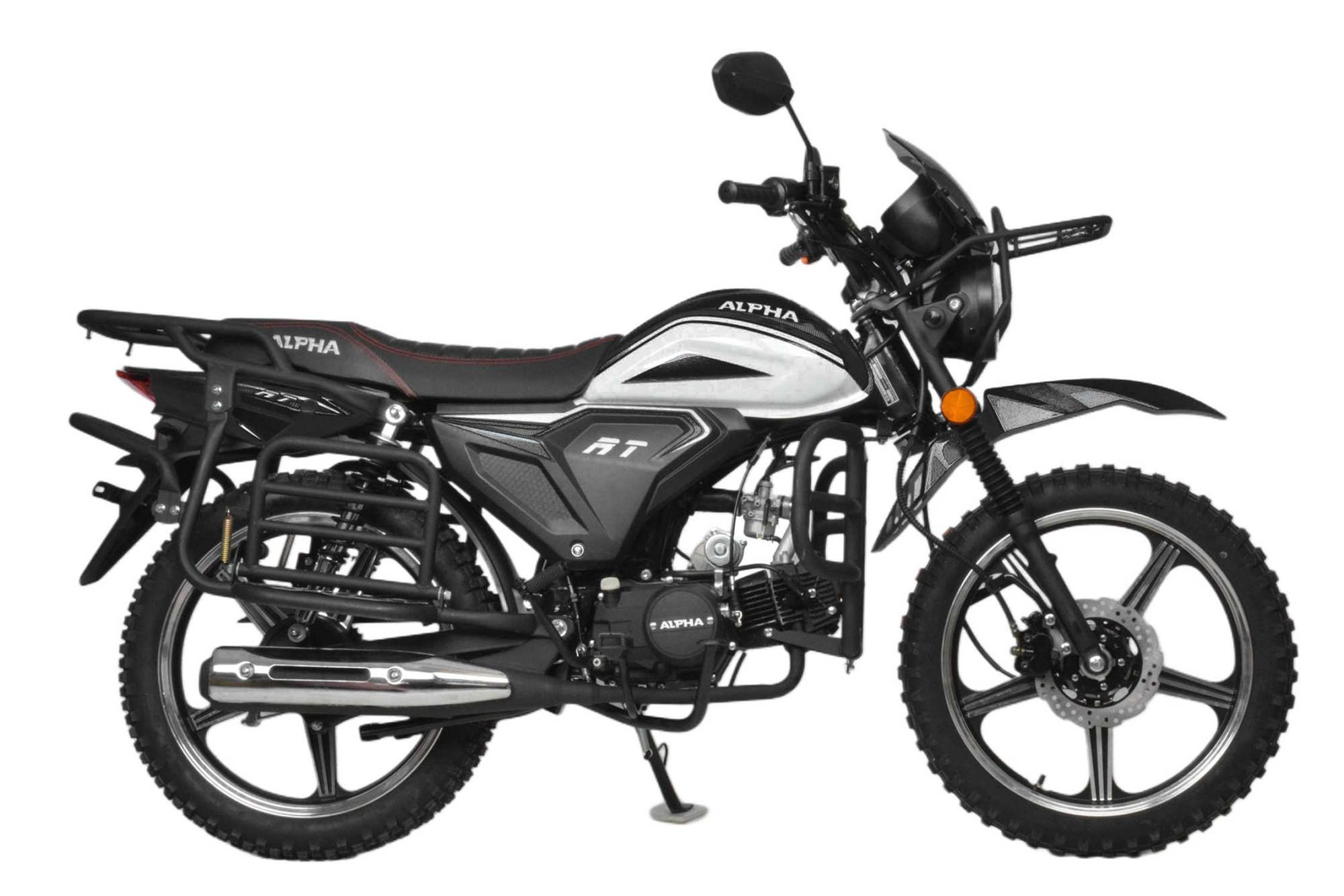 Мопед Motoland Альфа RT Forester 11 (LM48-B)  черный (A)