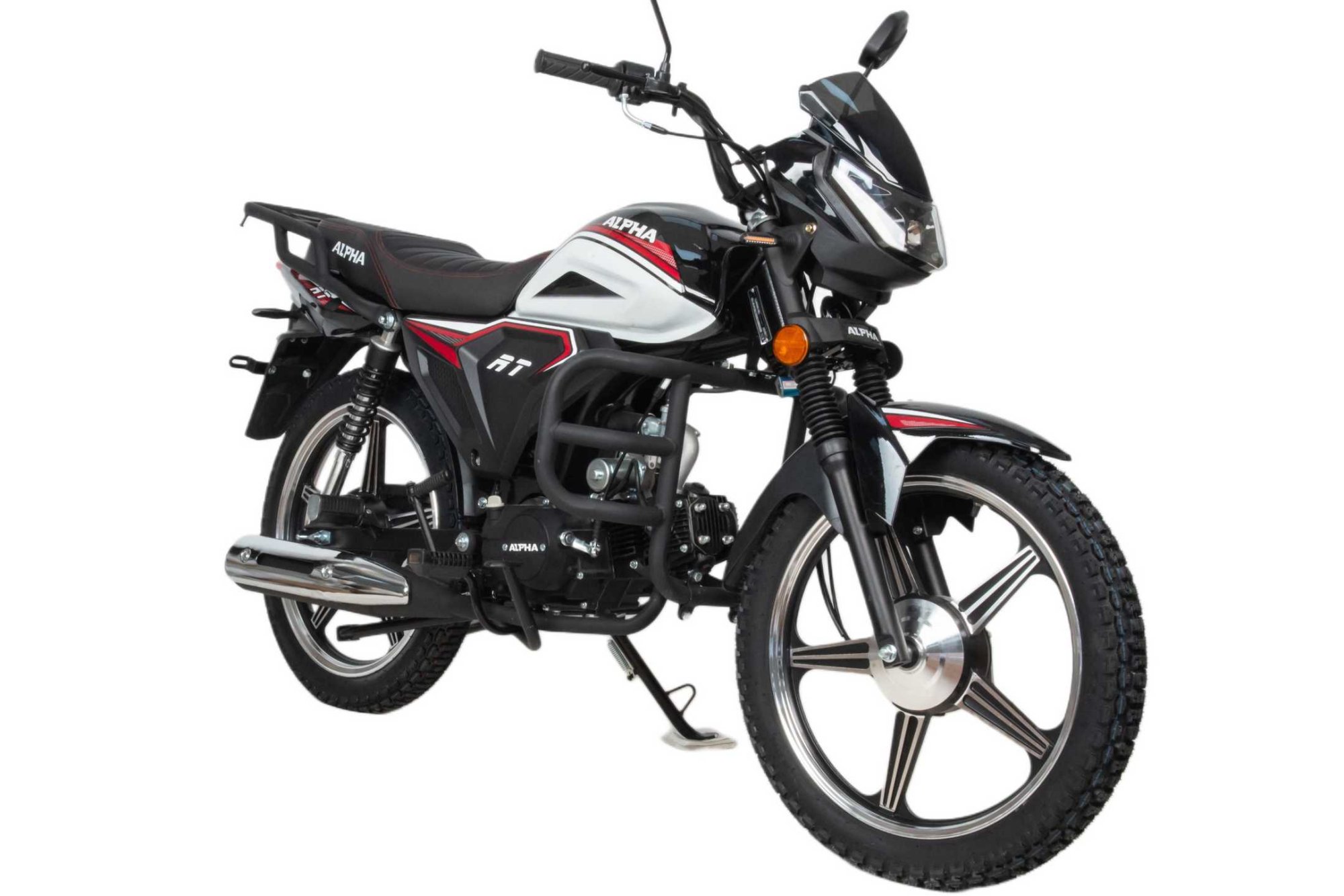 Мопед Motoland Альфа RT 11 (LM48-B) черный  (A)